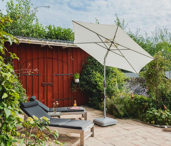 Suncomfort by Glatz Sonnenschirm Shell Turn,