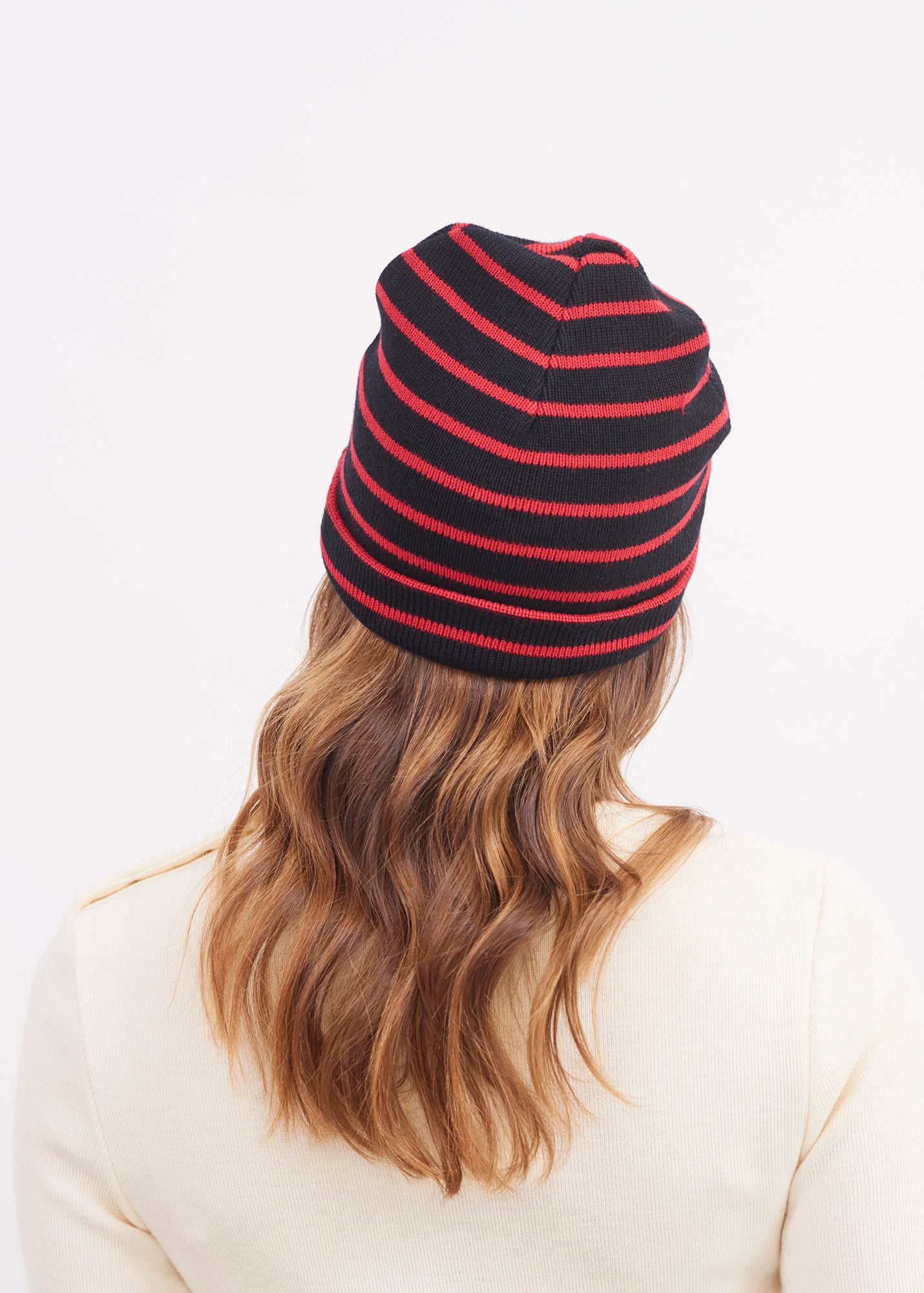 Bonnet marin rayé Cartier