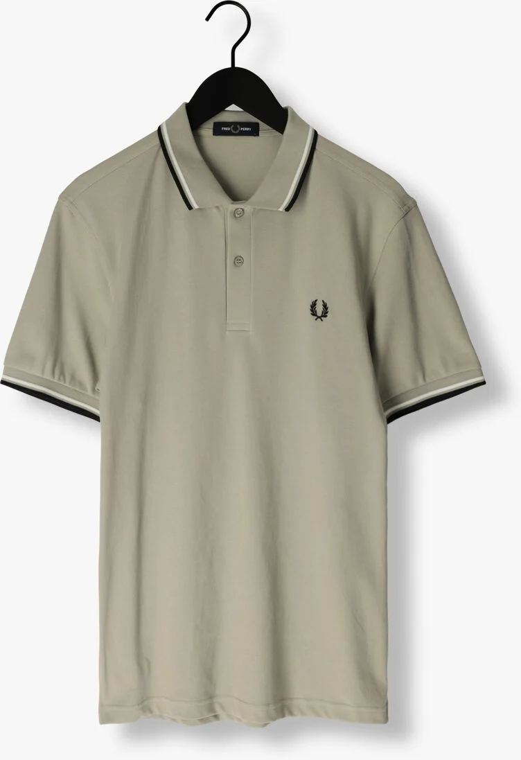 FRED PERRY groene fred perry polo twin tipped fred perry shirt