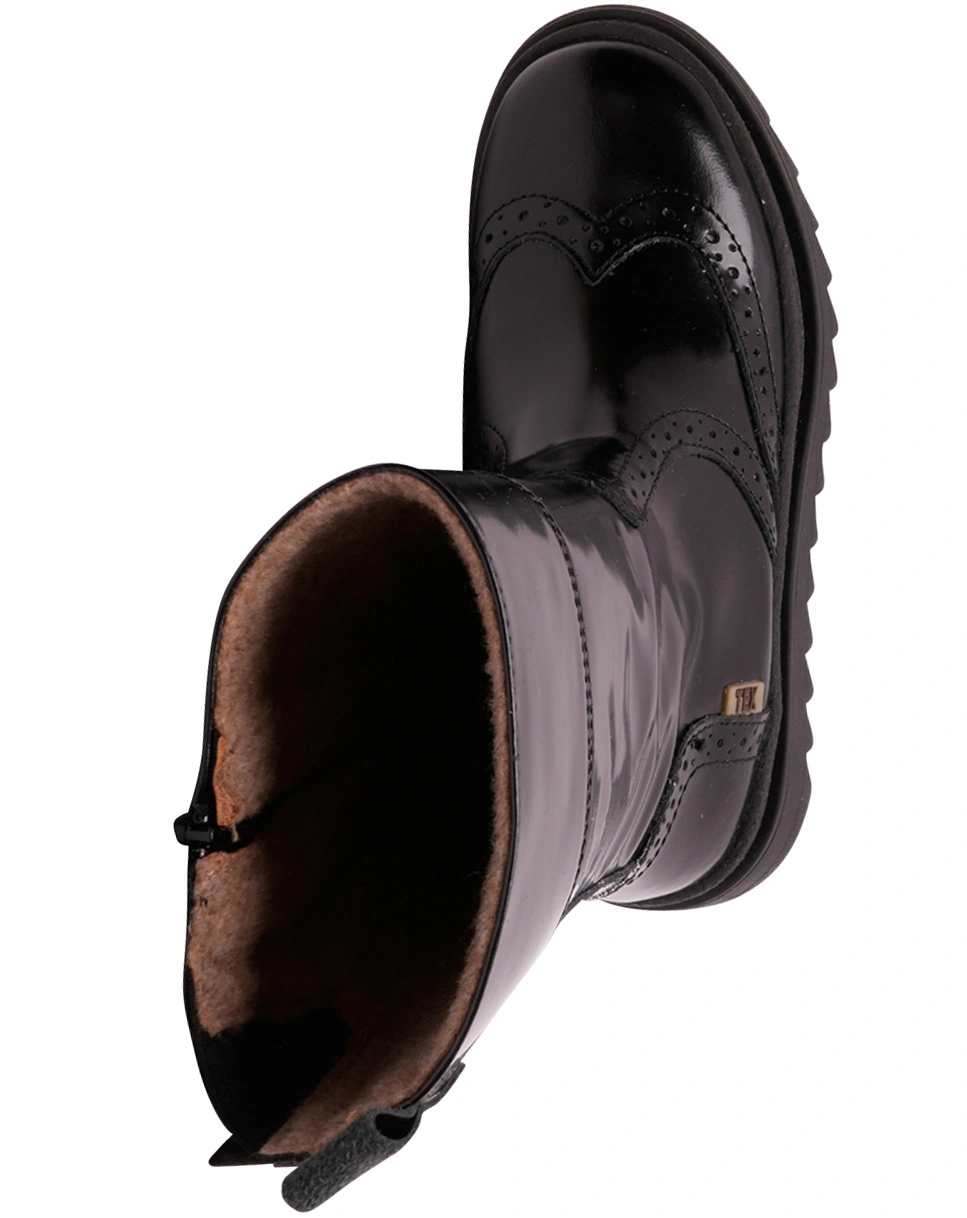 Stiefel DANIELLE TEX in black polido