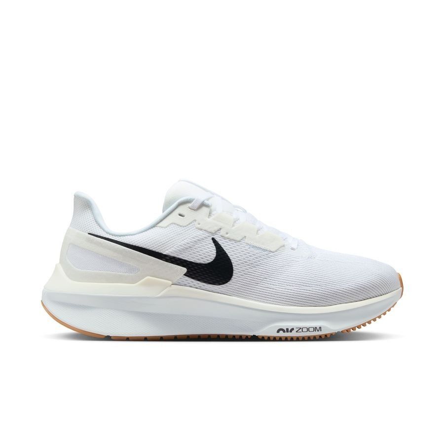 Nike Chaussures de Running Air Zoom Structure 25 - Blanc/Gris/Blanc Cassé/Bleu