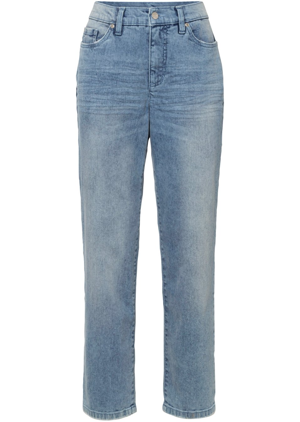 Jean mom en coton
