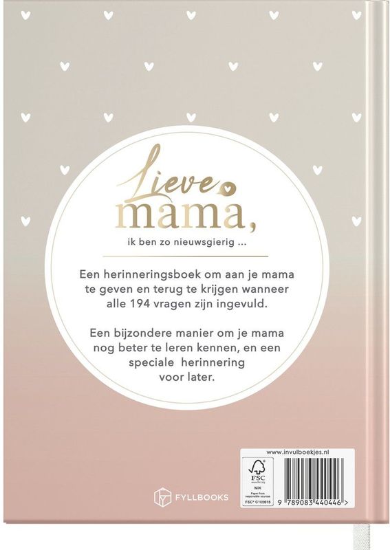 Fyllbooks - Lieve Mama, Ik Ben Zo Nieuwsgierig - Boek