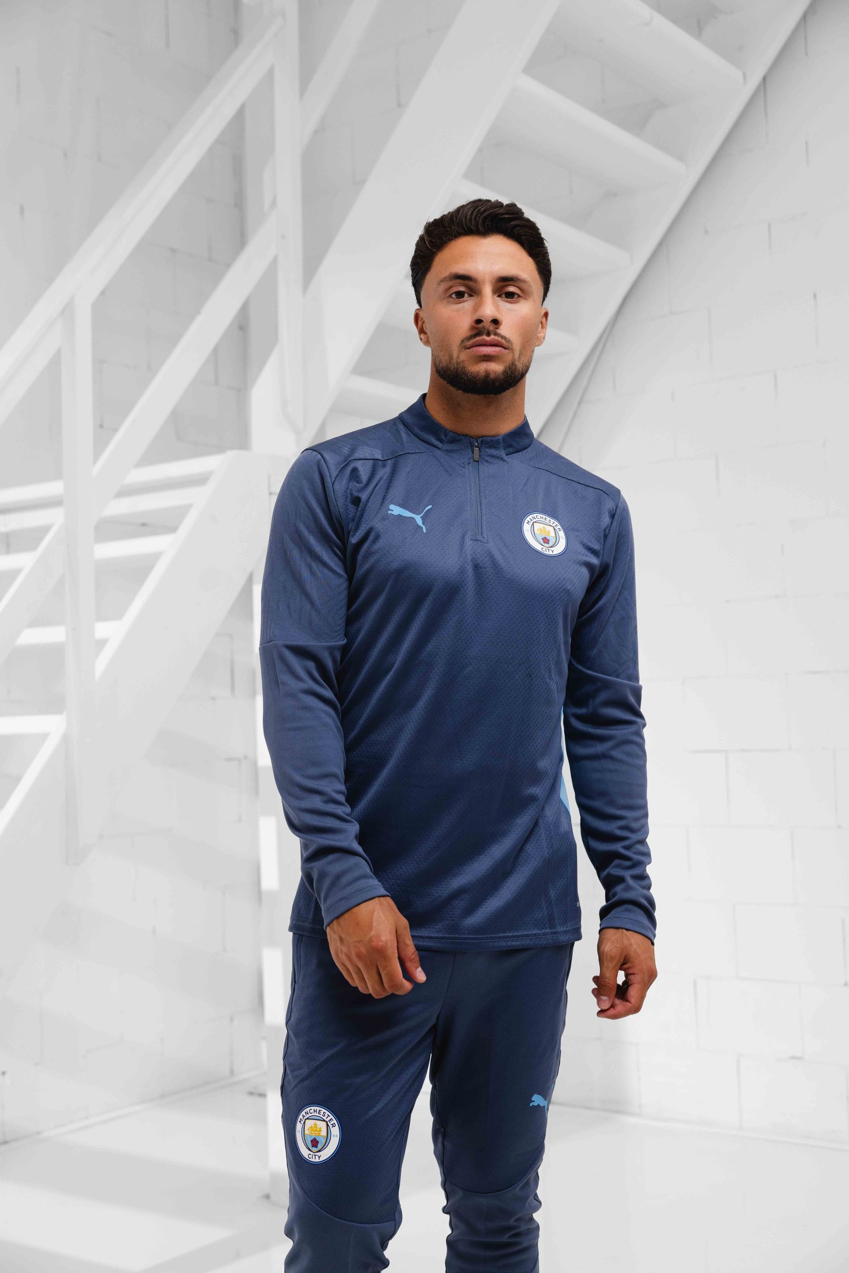Manchester City 1/4-Zip Trainingspak Senior 2024/2025