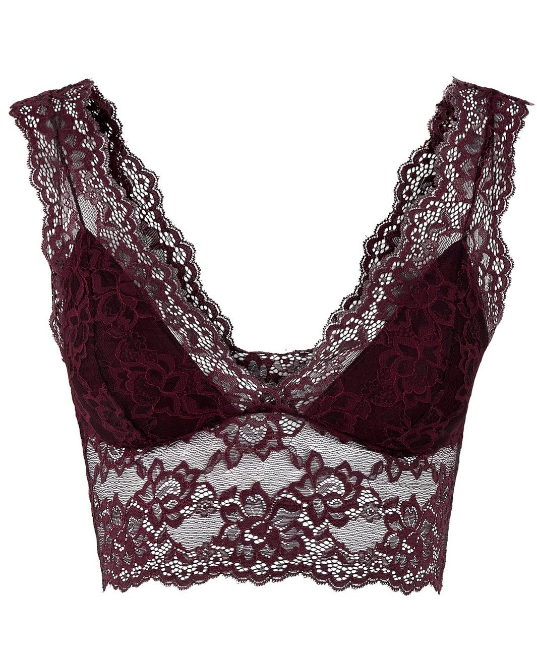 Pieces PcLina Lace Bra port royal