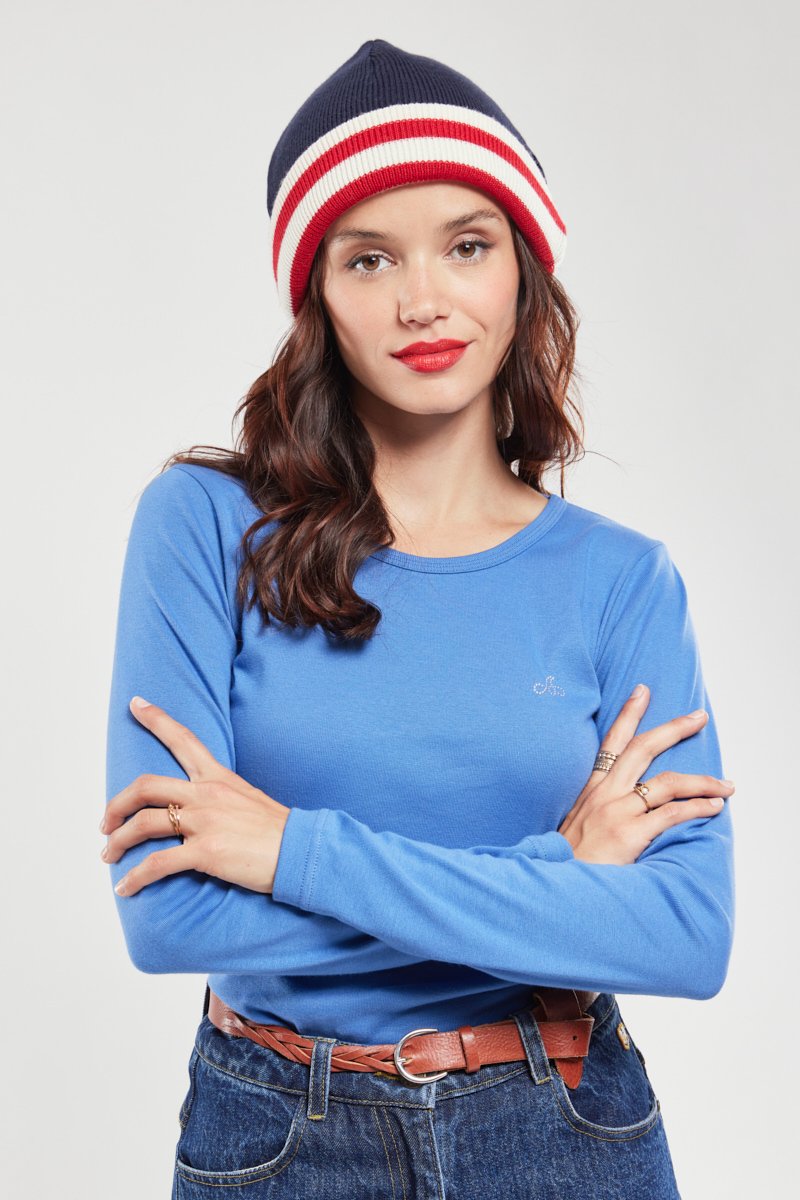 Bonnet réversible - laine