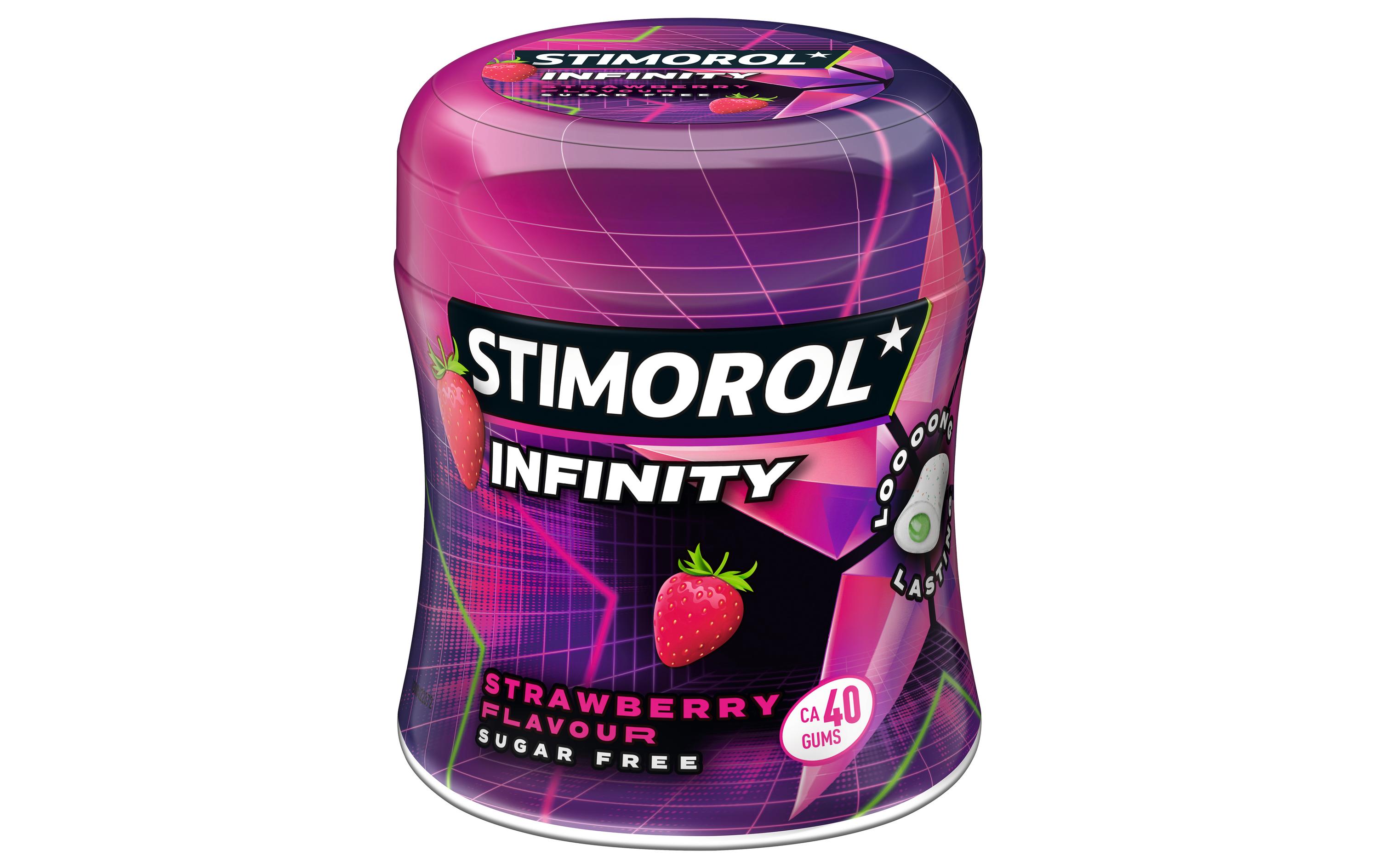 Kaugummi Infinity Strawberry-Lime 88 gKaugummi ohne Zucker