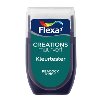 Flexa Creations muurverf Kleurtester Peacock Pride mat 30ml