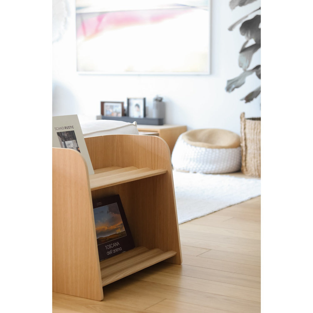 Køb Curve Lab Natural Small Curvy Bogreol