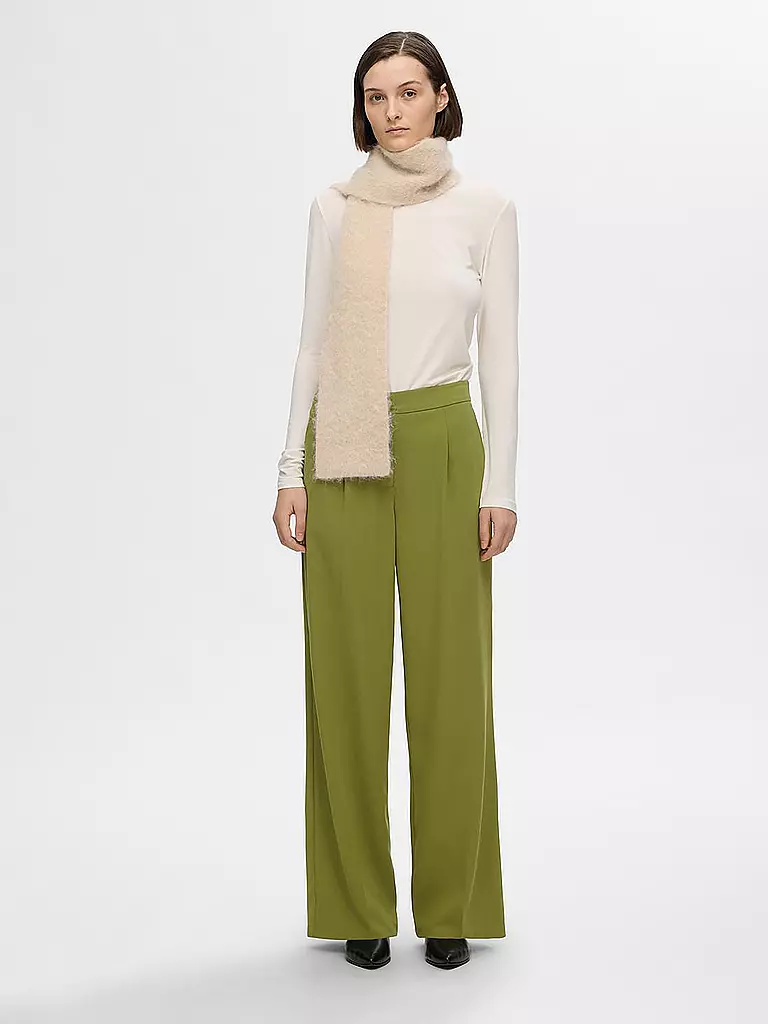 SELECTED FEMME Marlenehose SLFTINNI olive