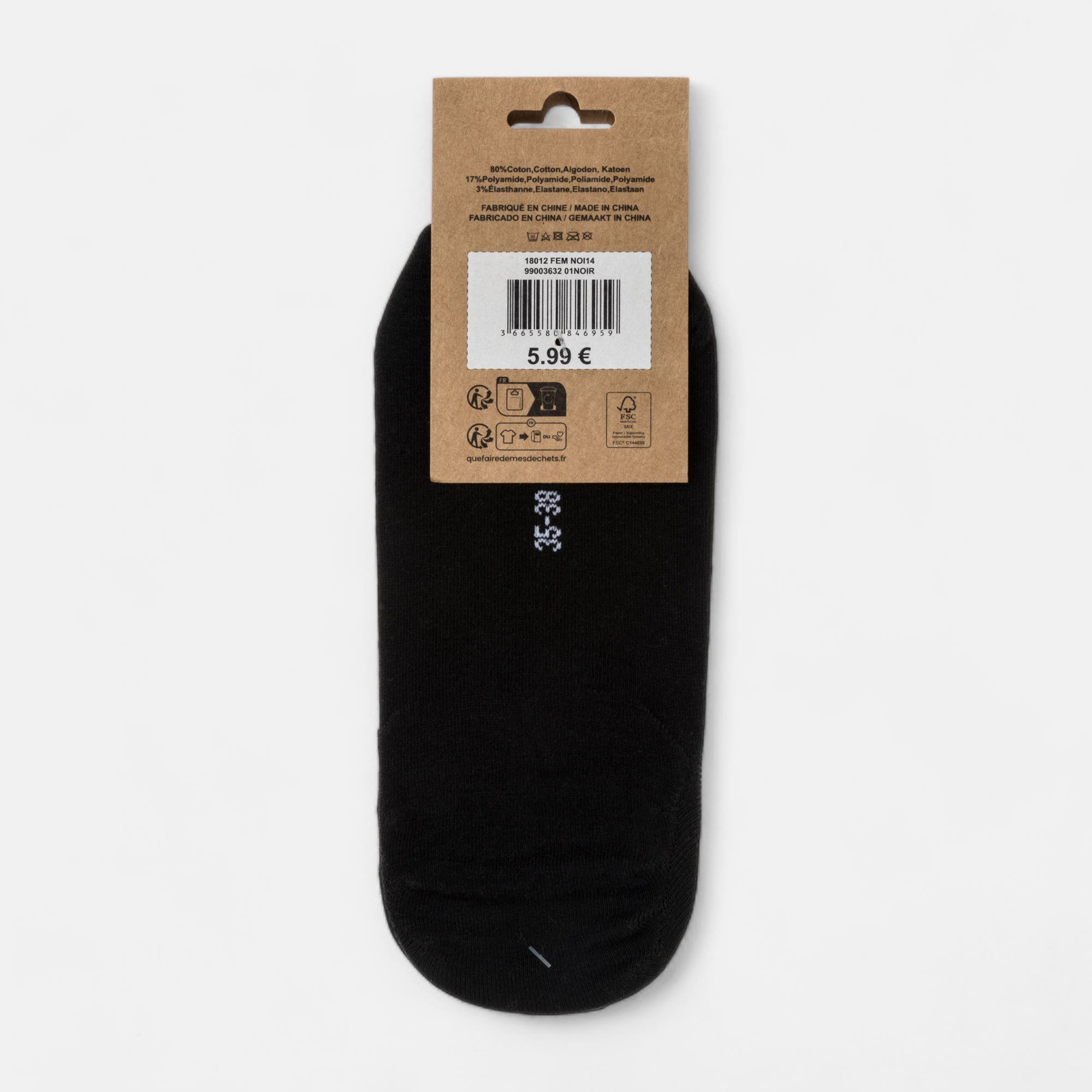 Chaussettes Femme noir