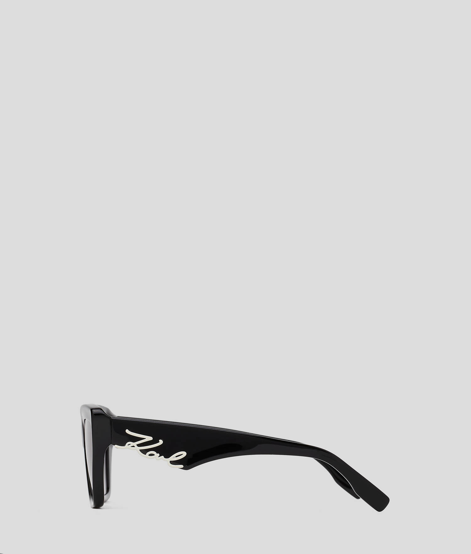 LUNETTES DE SOLEIL AVEC LOGO DÉCOUPÉ KARL SIGNATURE - Noir