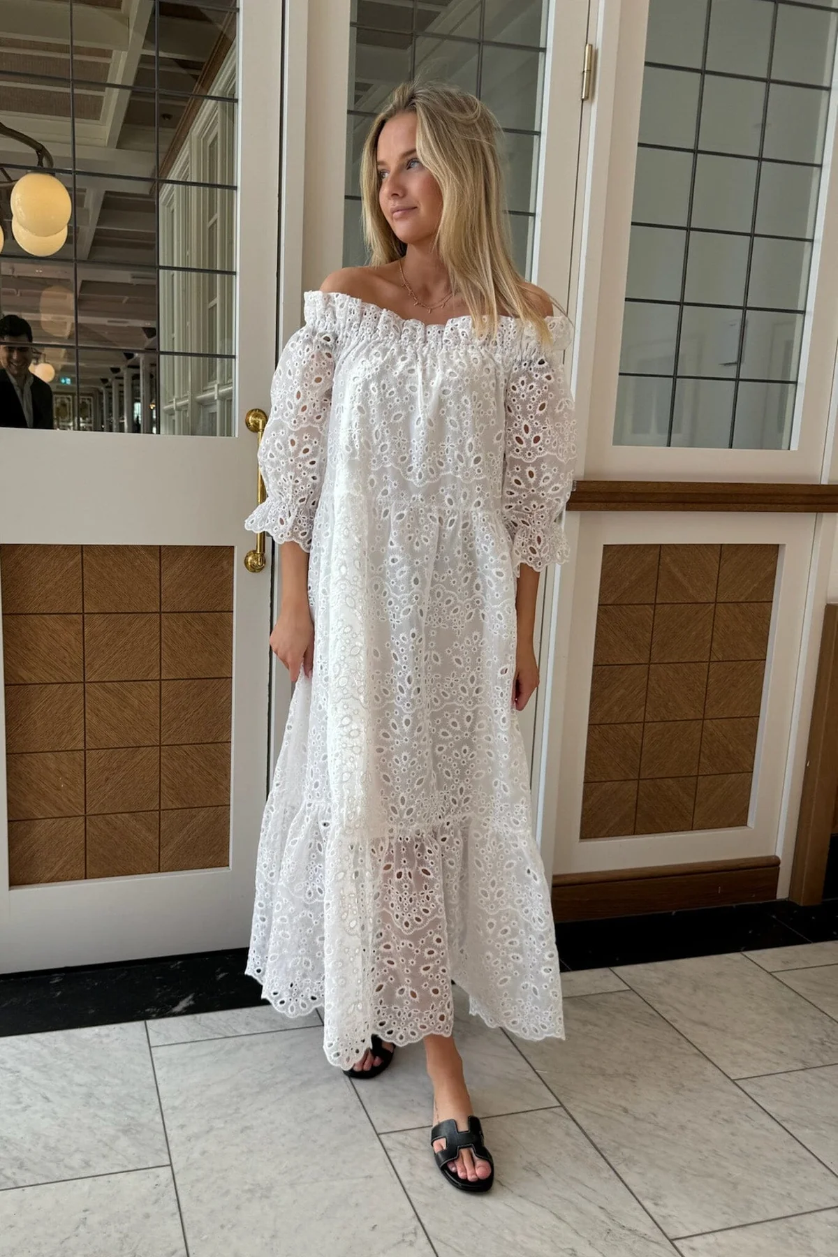 BYIC Sigridic Long Dress white white
