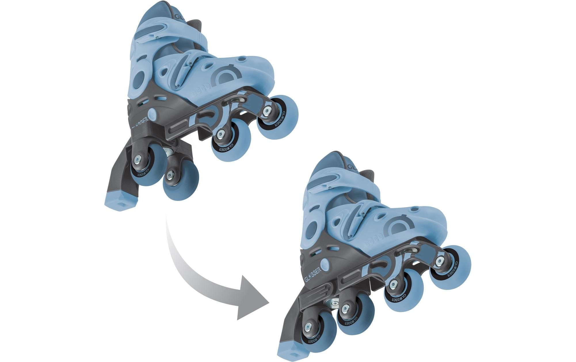 Globber Inlineskates »2 in 1 Gr. 30-33«