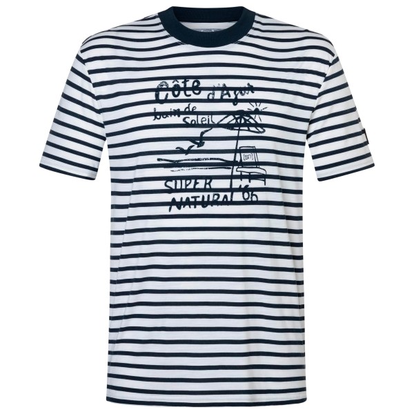 super.natural - Stripe Cote D'Azur Bio Jersey Tee - Haut en mérinos