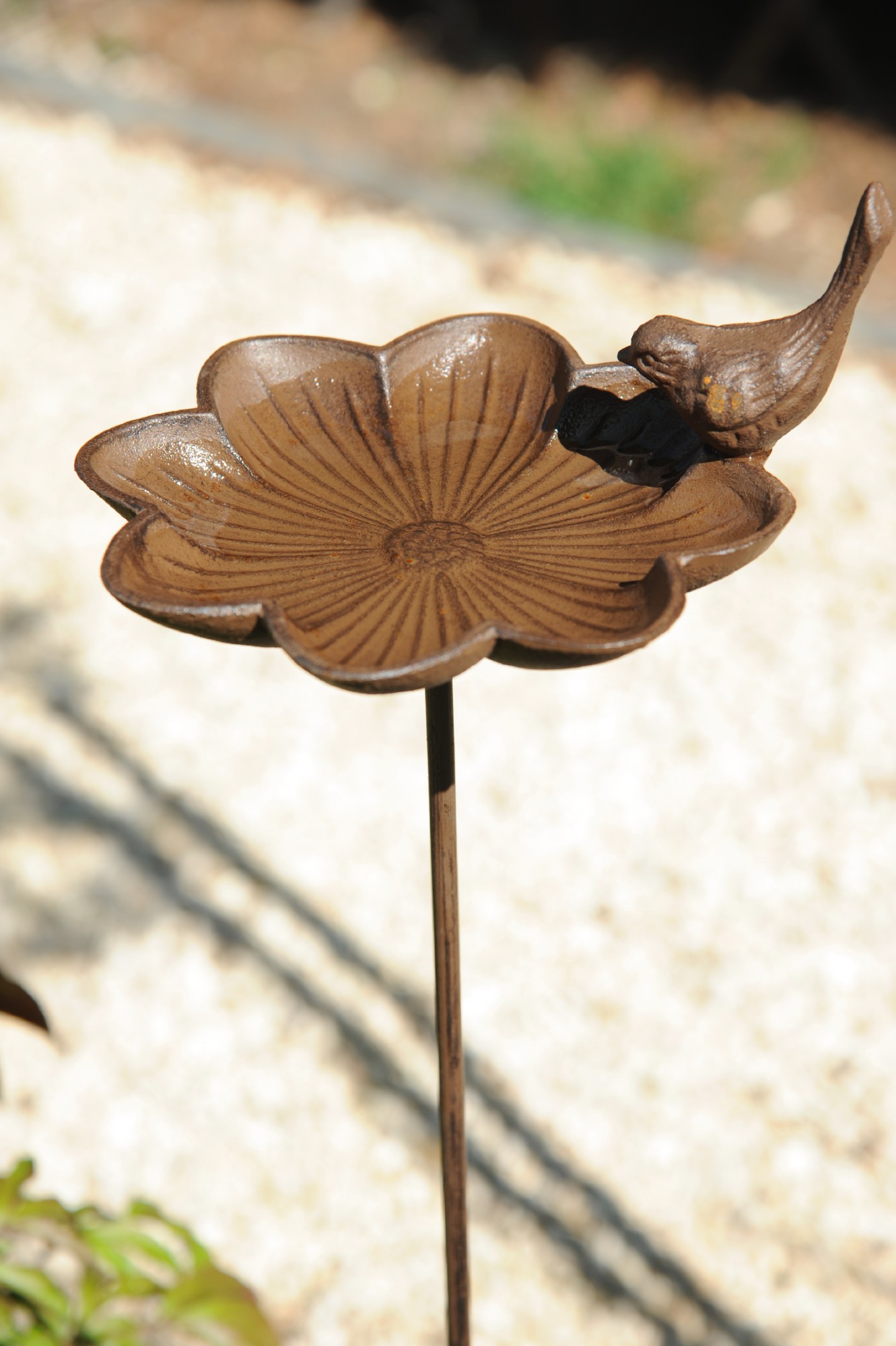 Vogeltränke mit Steckeisen, aus Gusseisen, B 17 cm, H 90 cm günstig bestellen