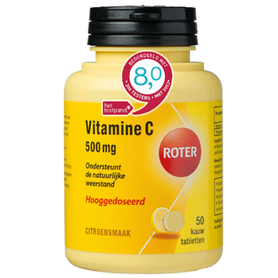 Roter Vitamine C 500mg Tabletten Citroen 50TB