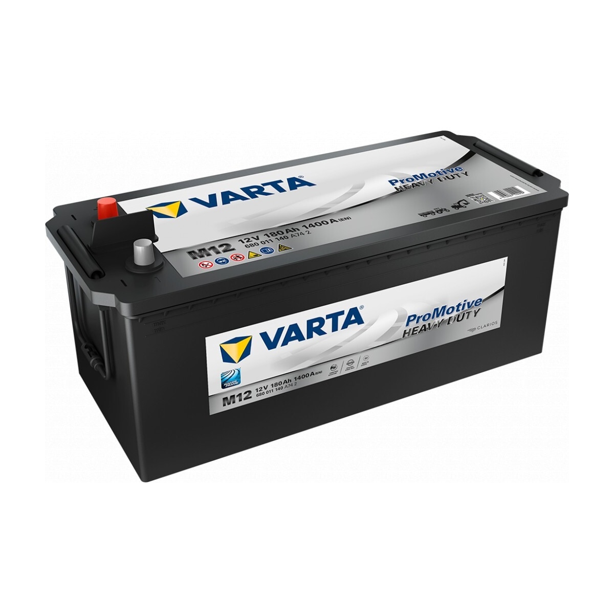 VARTA Promotive Black Batteri 12V 180Ah 1400CCA (513x223x223mm) +venstre M12