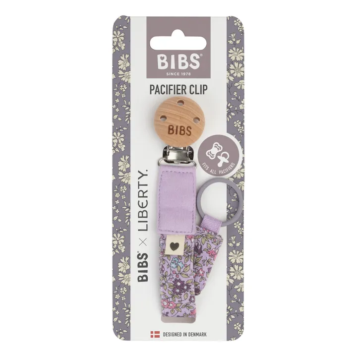Bibs Attache tétine - Bibs x Liberty | Violet