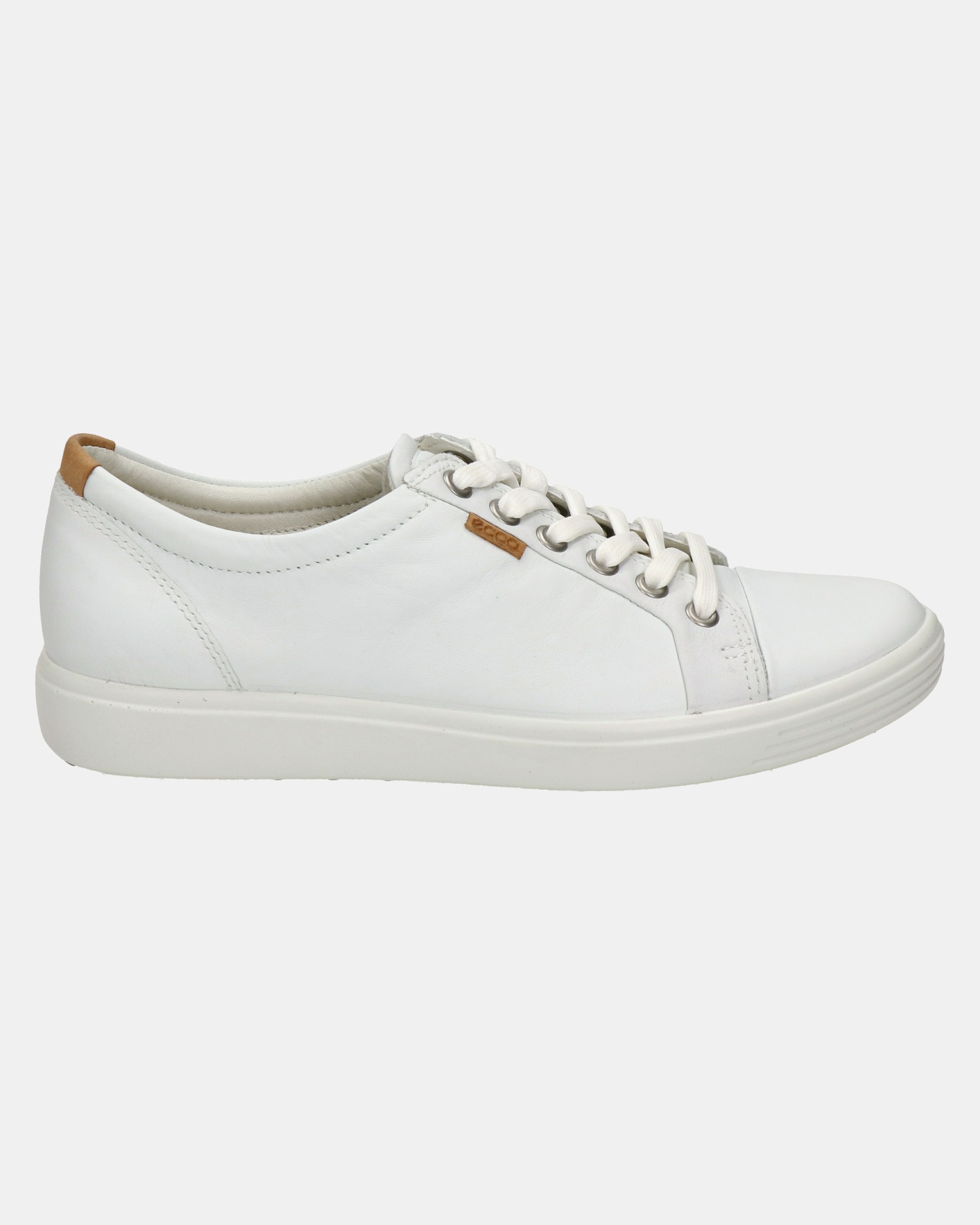 Ecco Soft 7 W Lage sneakers  - wit