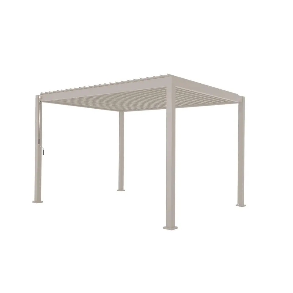 Mirador Deluxe terrasoverkapping 300 x 400 cm grijs