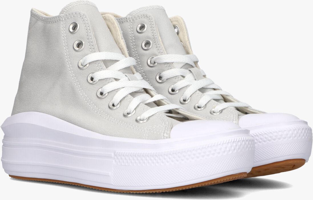 CONVERSE grijze converse hoge sneaker chuck taylor all star move