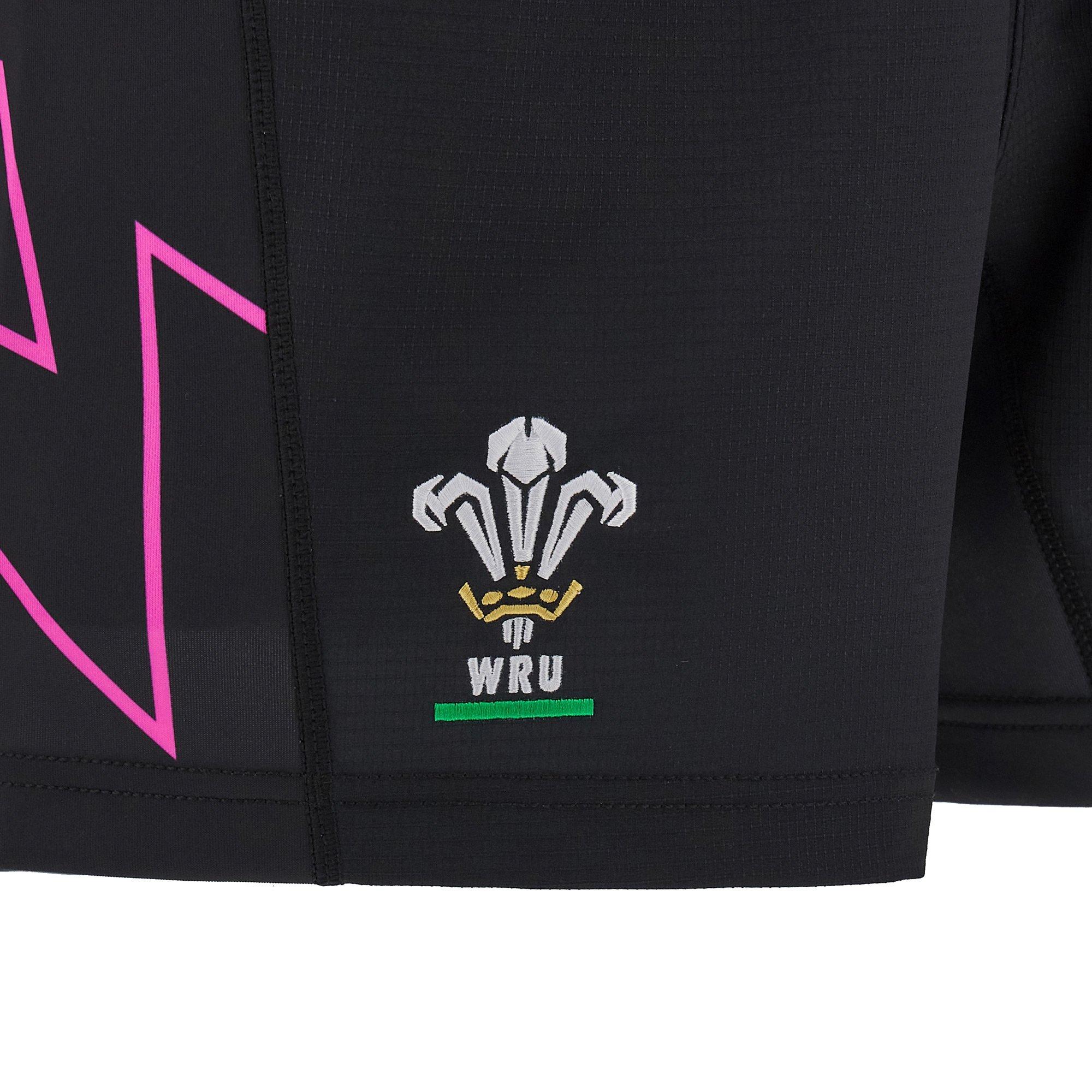Macron Welsh Rugby Union Shorts 2024 Juniors