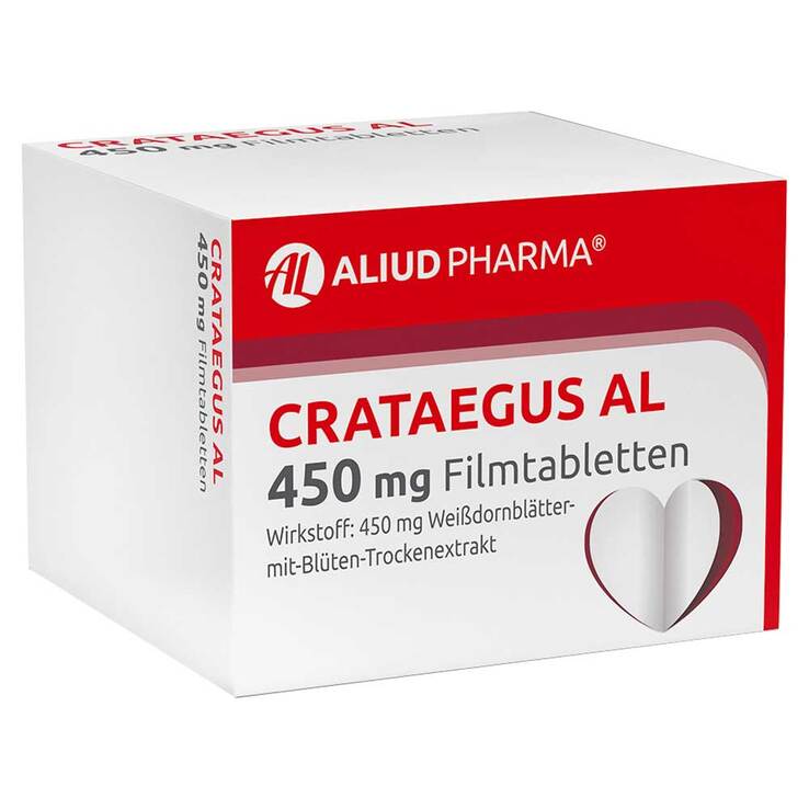 CRATAEGUS AL 450 mg Filmtabletten, 100 St