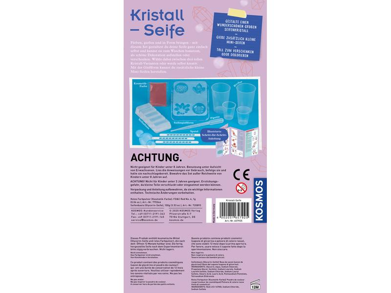 Kosmos Experimentierkasten Kristall-Seife Seifen selber kreieren