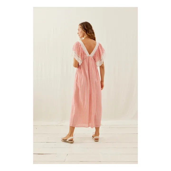 Louise Misha Robe Ashila Rayures - Collection Femme | Rose