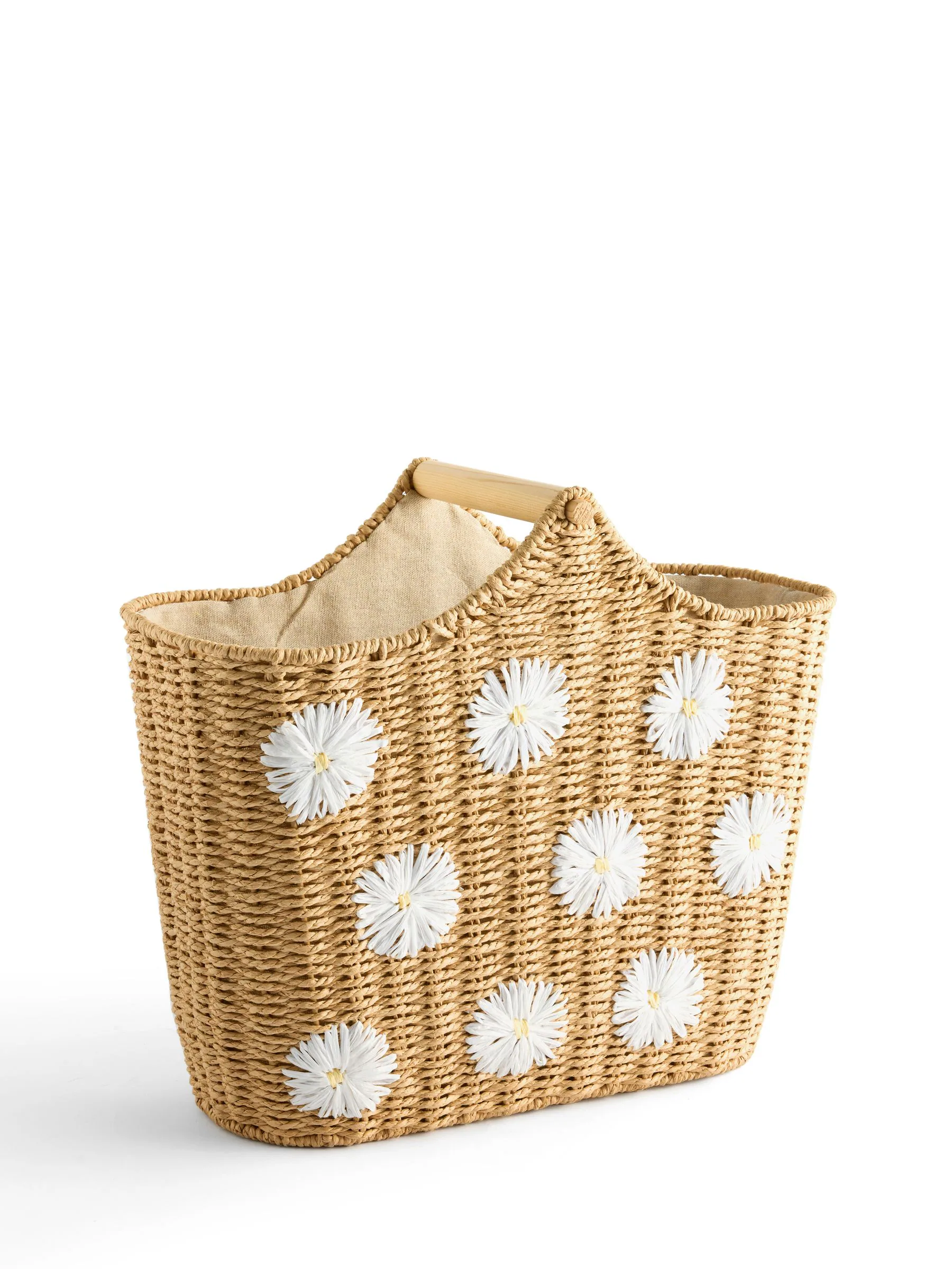 Daisy - Geweven toiletrolhouder en -opbergset
