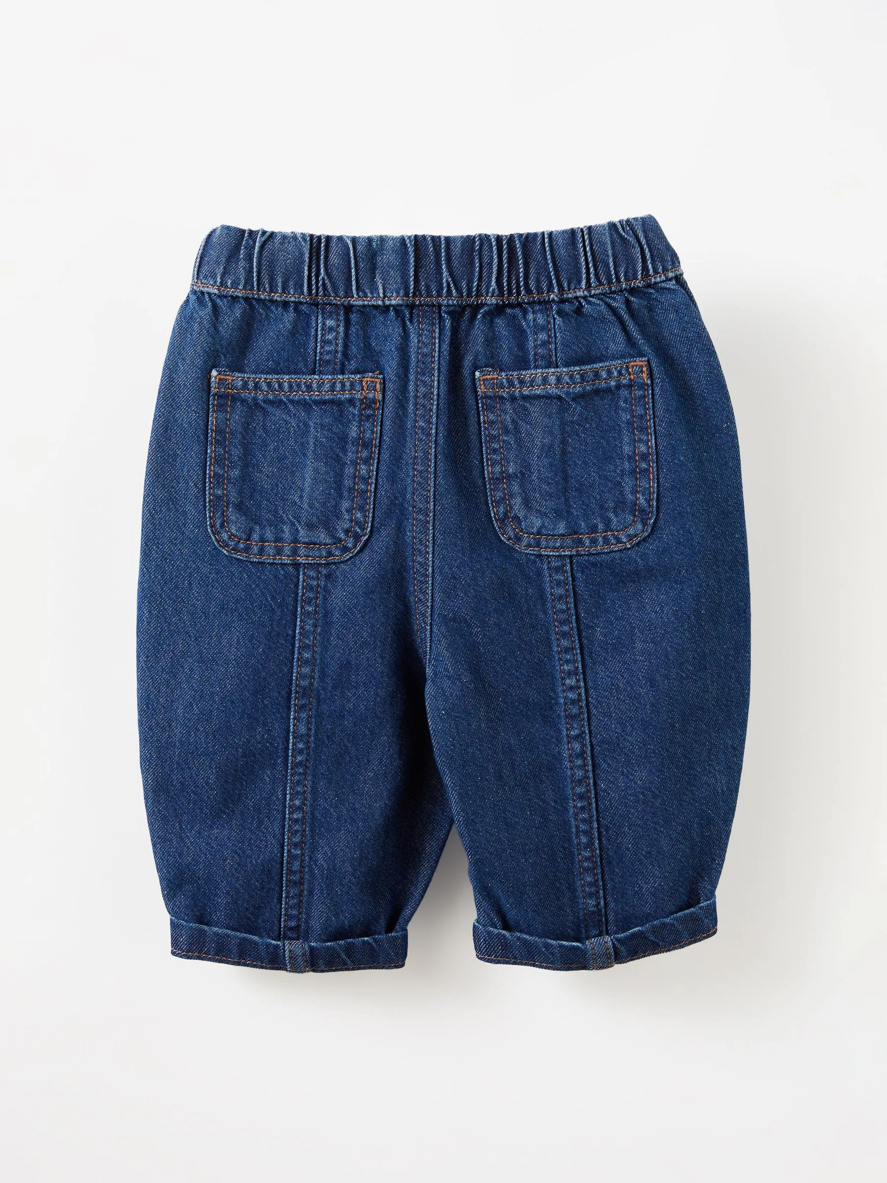 Blauw - Cotton On Jordan Barrel Denim Jeans