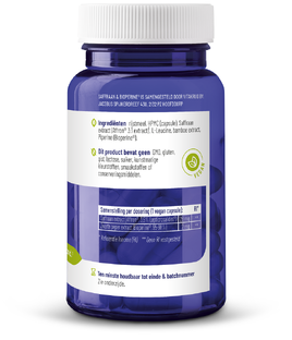 Vitakruid Saffraan & Bioperine Capsules 60VCP