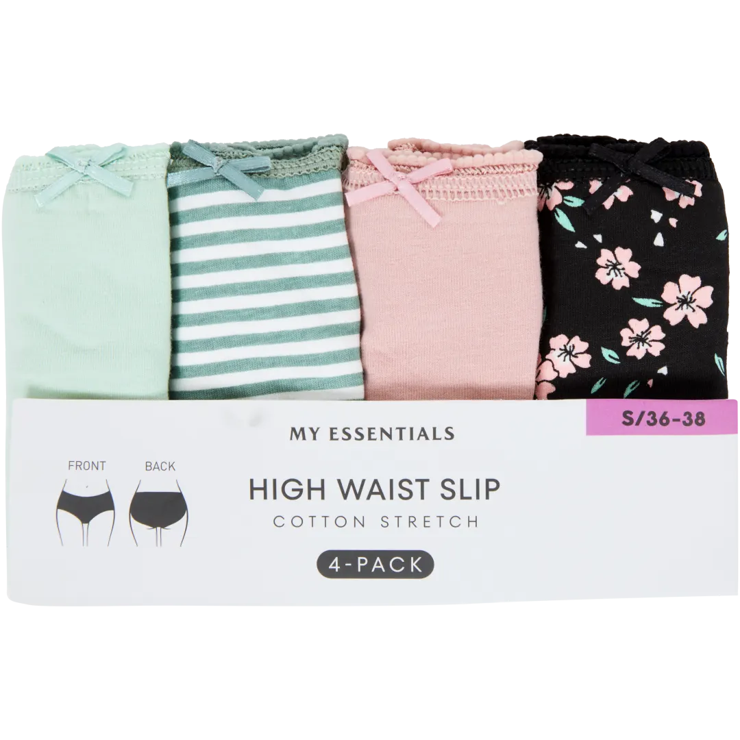 Tailleslips Maten S - XL | 4 stuks | diverse varianten