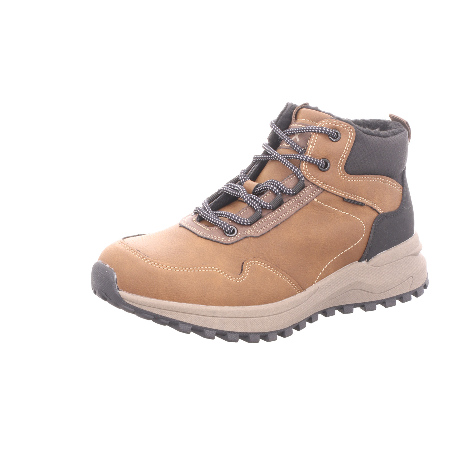 BOXX Herren-Schnürstiefel gefüttert Braun