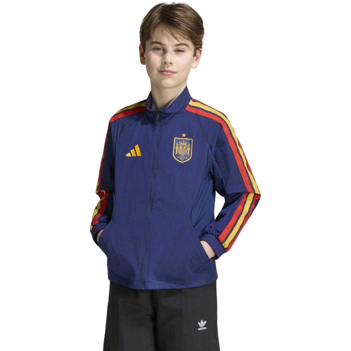 Casaco adidas Espanha Pre-Match Home Mundial 2026 Criança
