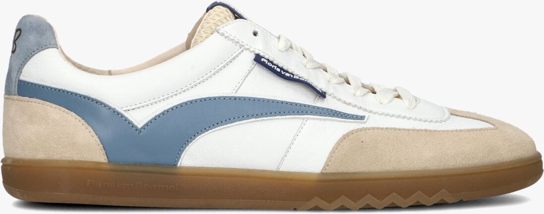 witte floris van bommel lage sneakers sfm-10224 de zaler