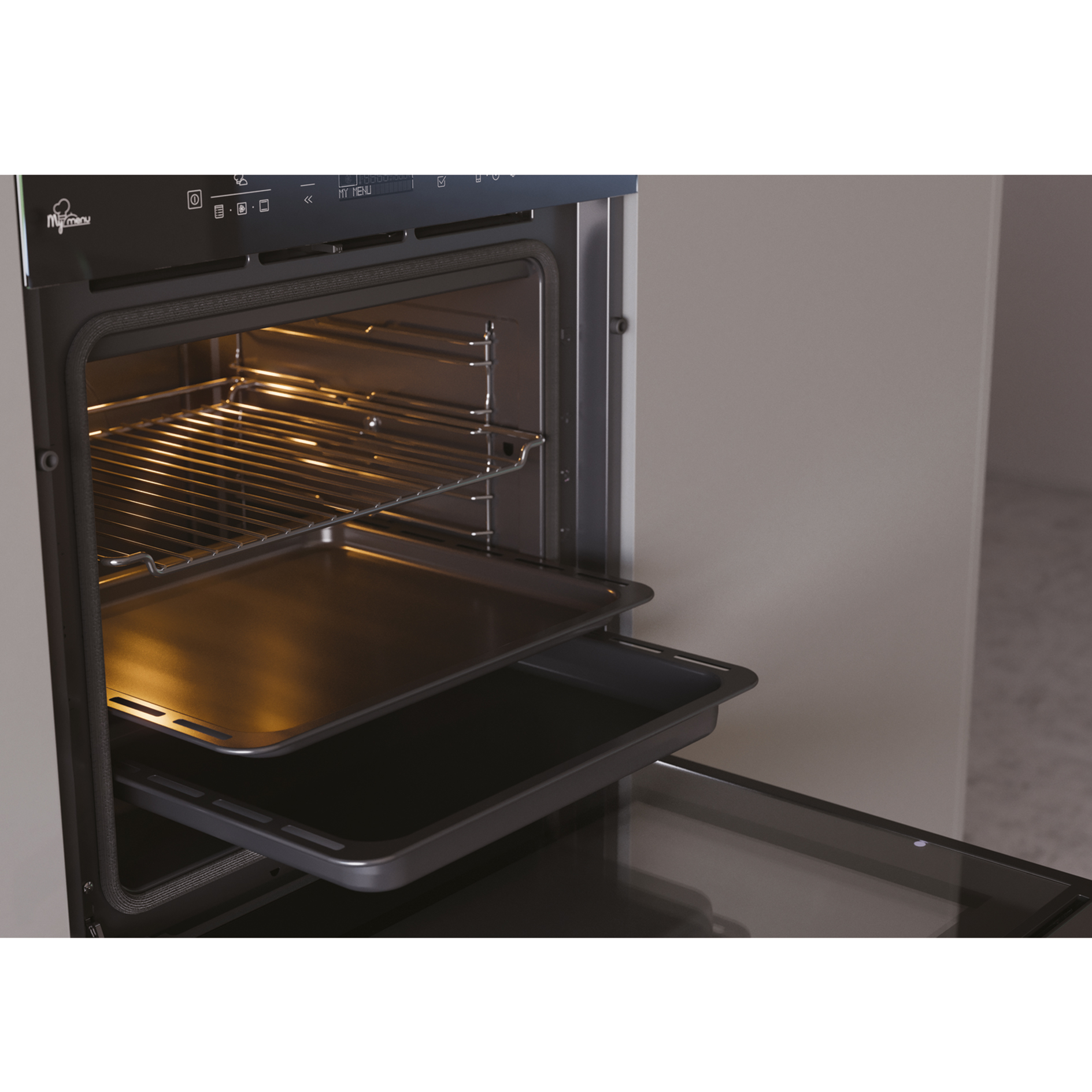 BAUKNECHT Einbau-Backofen BIK7 CPC8TS PT - mit Pyrolyse - A+