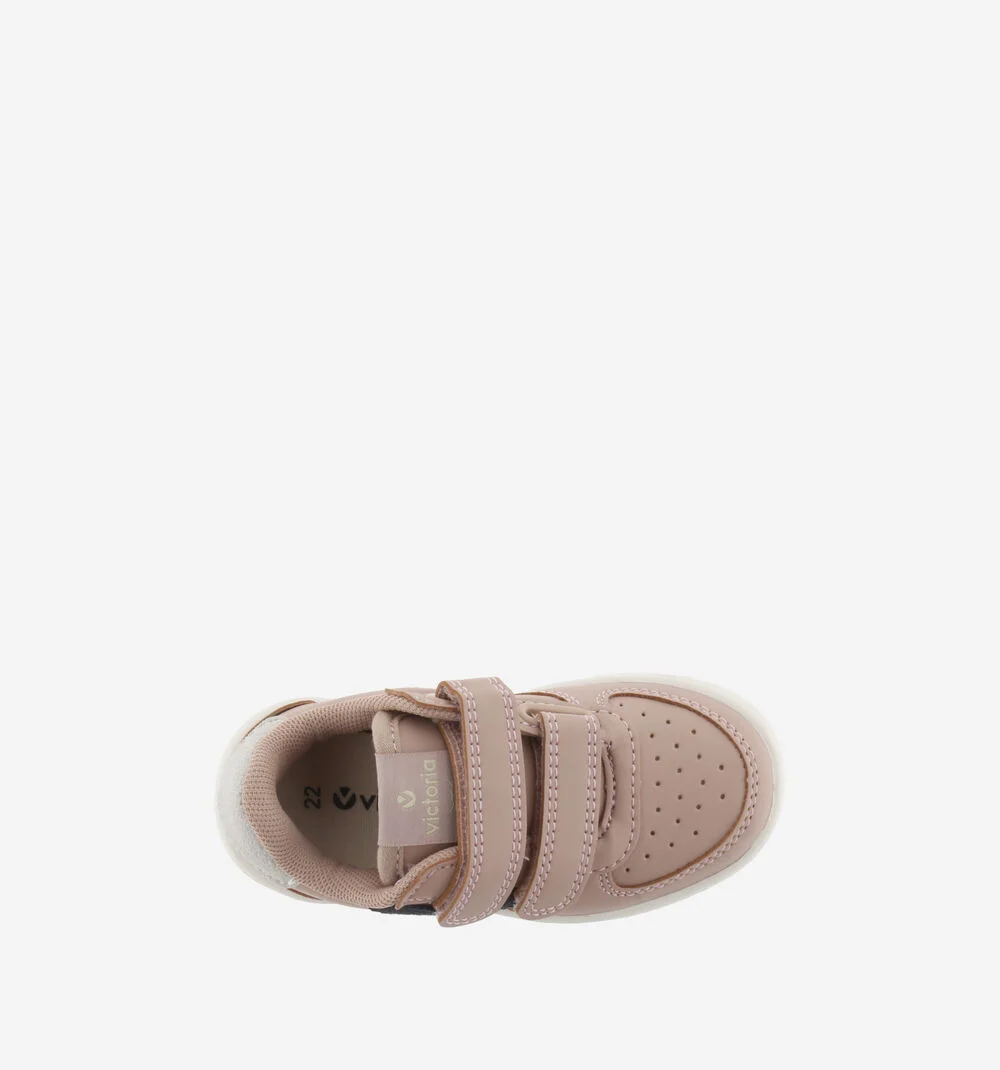 TIEMPO COLOURED FAUX LEATHERROSA