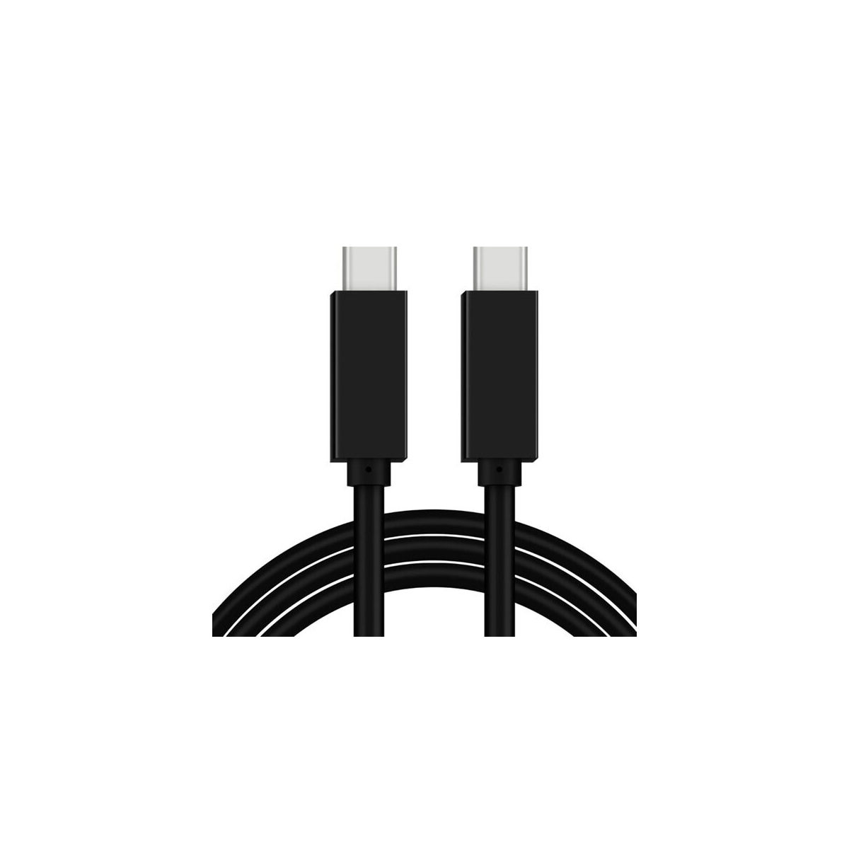 USB-C til USB-C-kabel USB 3.2 C PD100W 20GB/s 5A Hvit