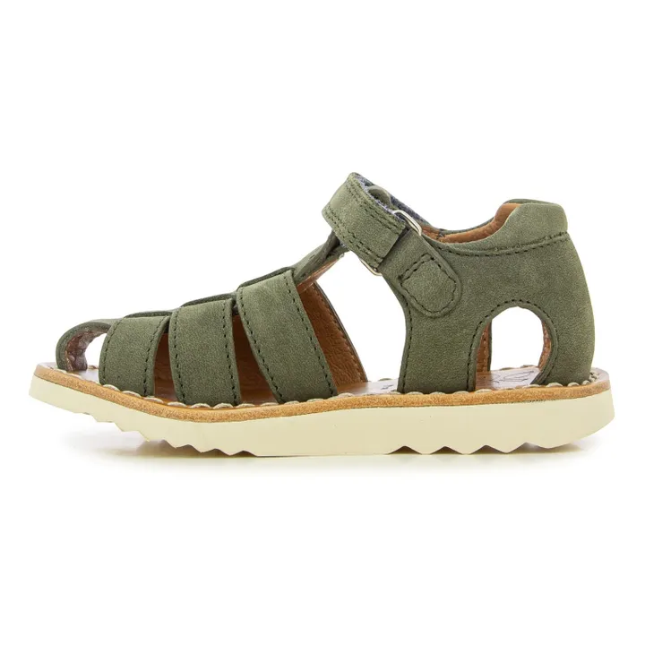 Pom d'Api Sandales Waff Papy | Khaki