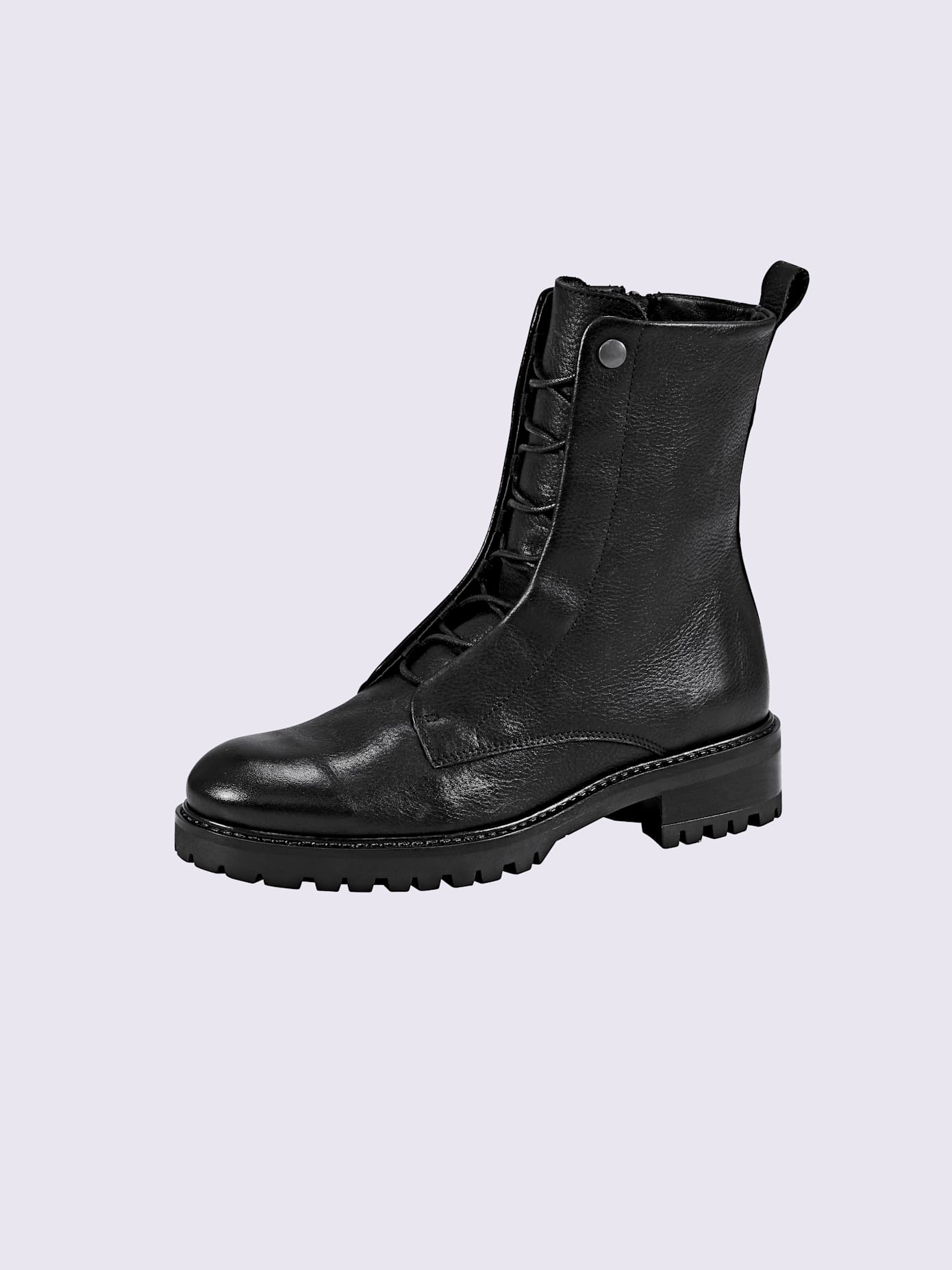 Bottines cuir nappa de vache