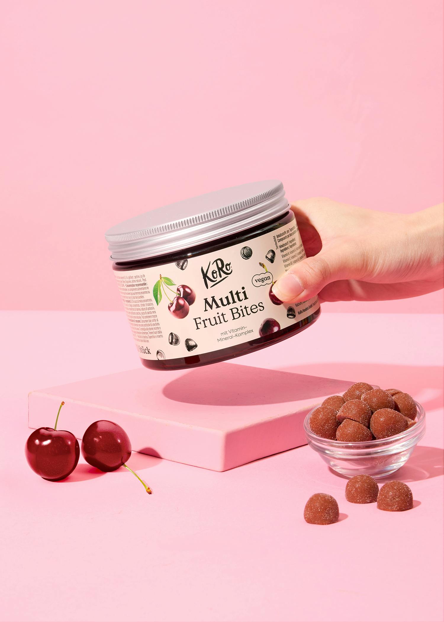 Multi Fruit Bites mit Vitamin-Mineral-Komplex 120 Stück