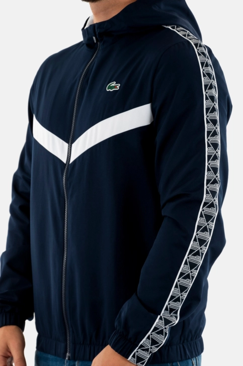 Blousons et vestes lacoste bh2538 525 marine/blanc