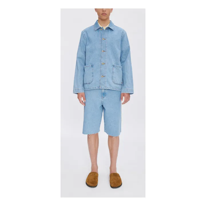 A.P.C. Veste Kerlouan Logo | Denim clair