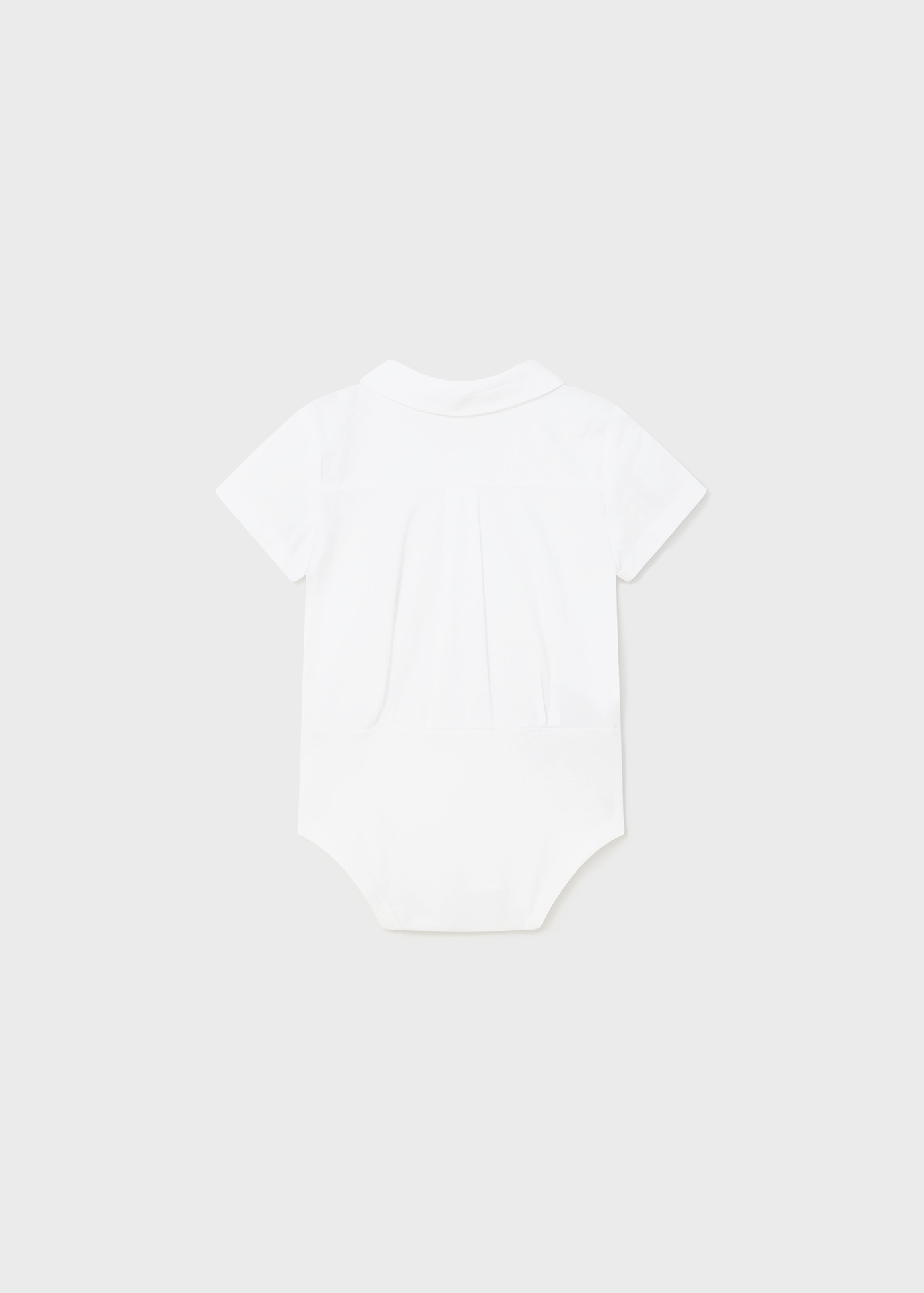 Camisa Oxford e body para recém-nascido