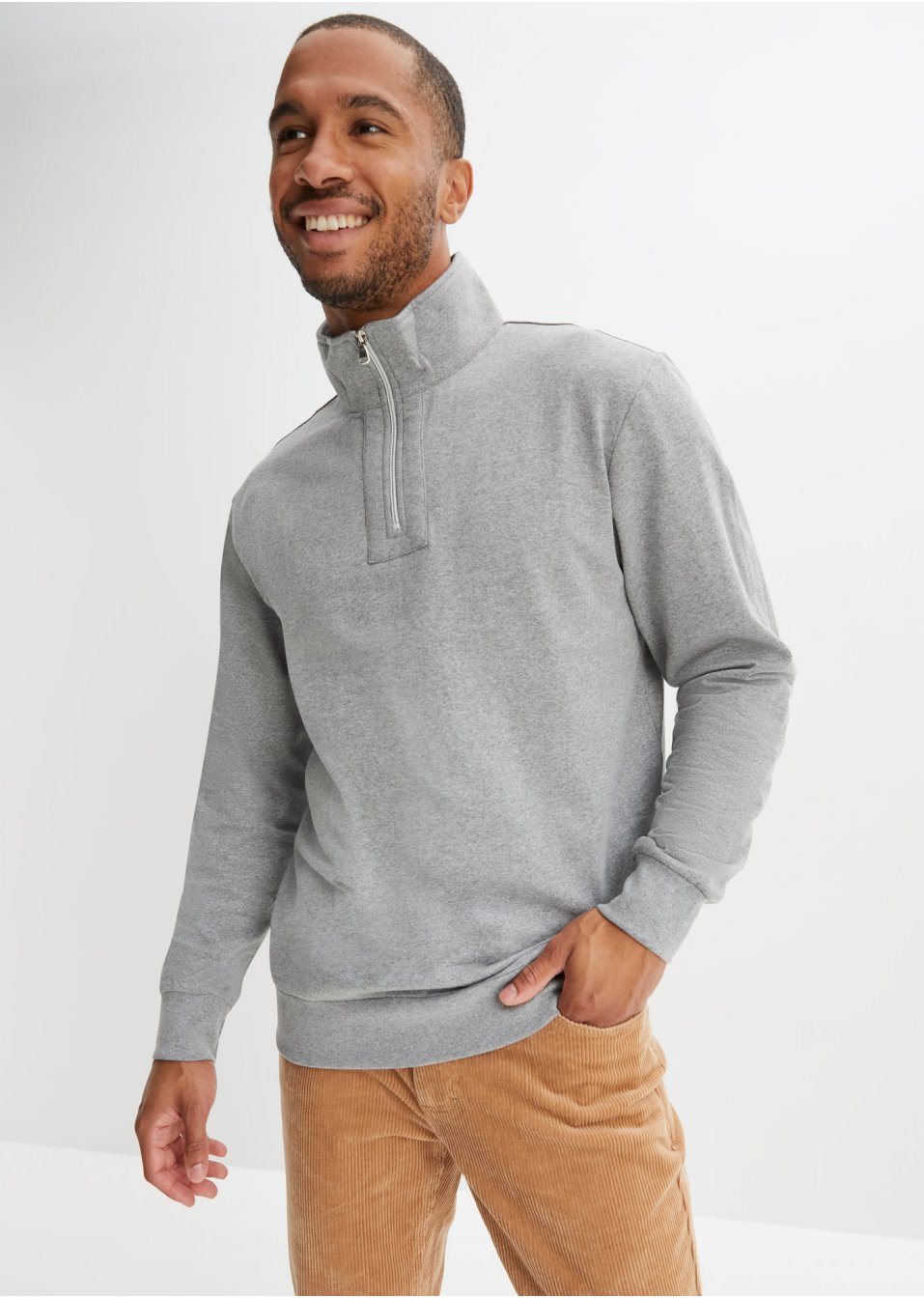 Sweat-shirt col camionneur