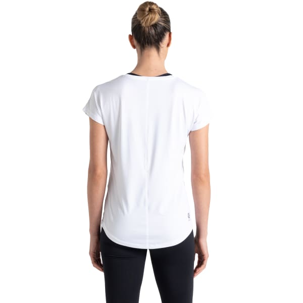 T-shirt running DARE 2B W VIGILANT TEE WHITE