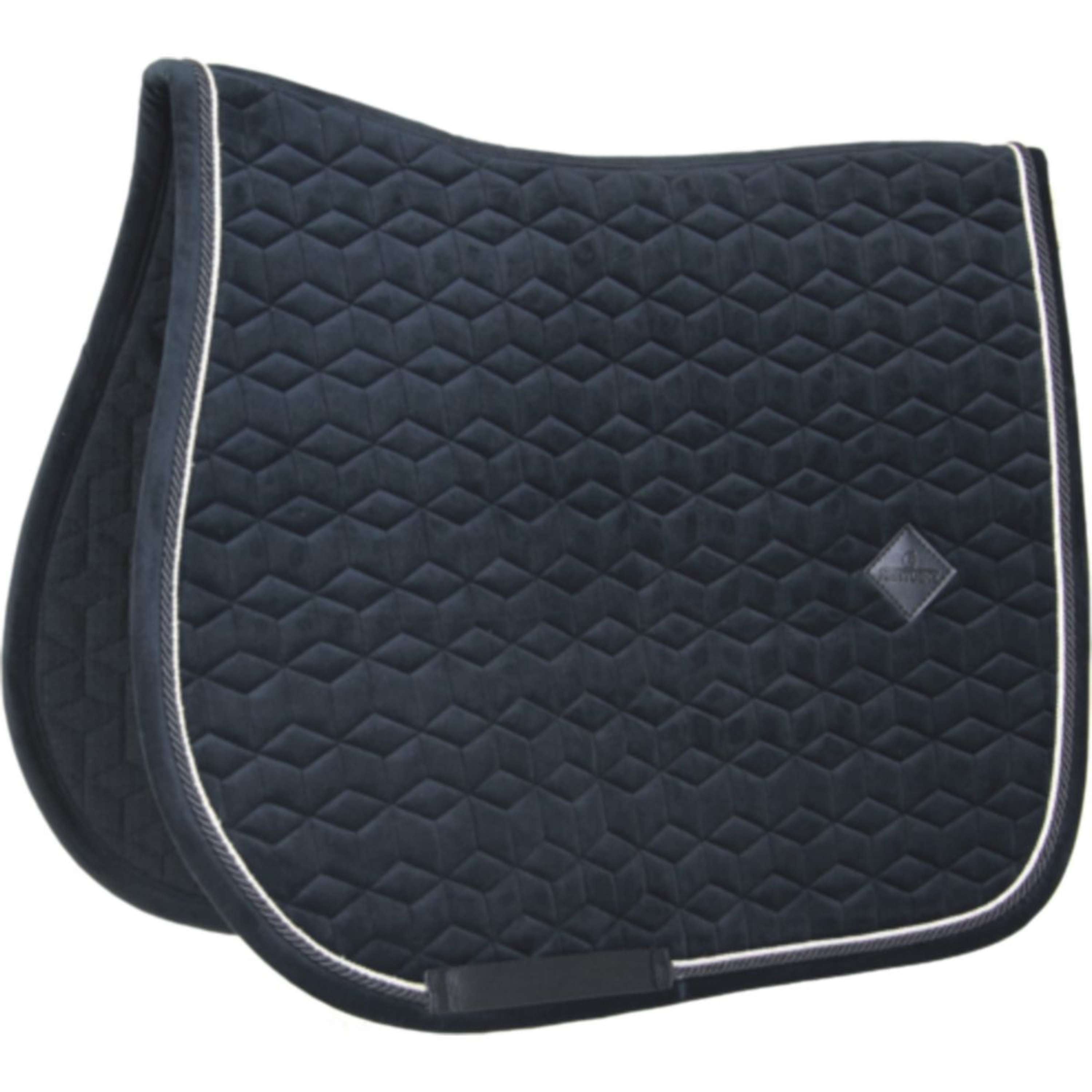 Kentucky Zadeldekje Basic Velvet Springen Zwart