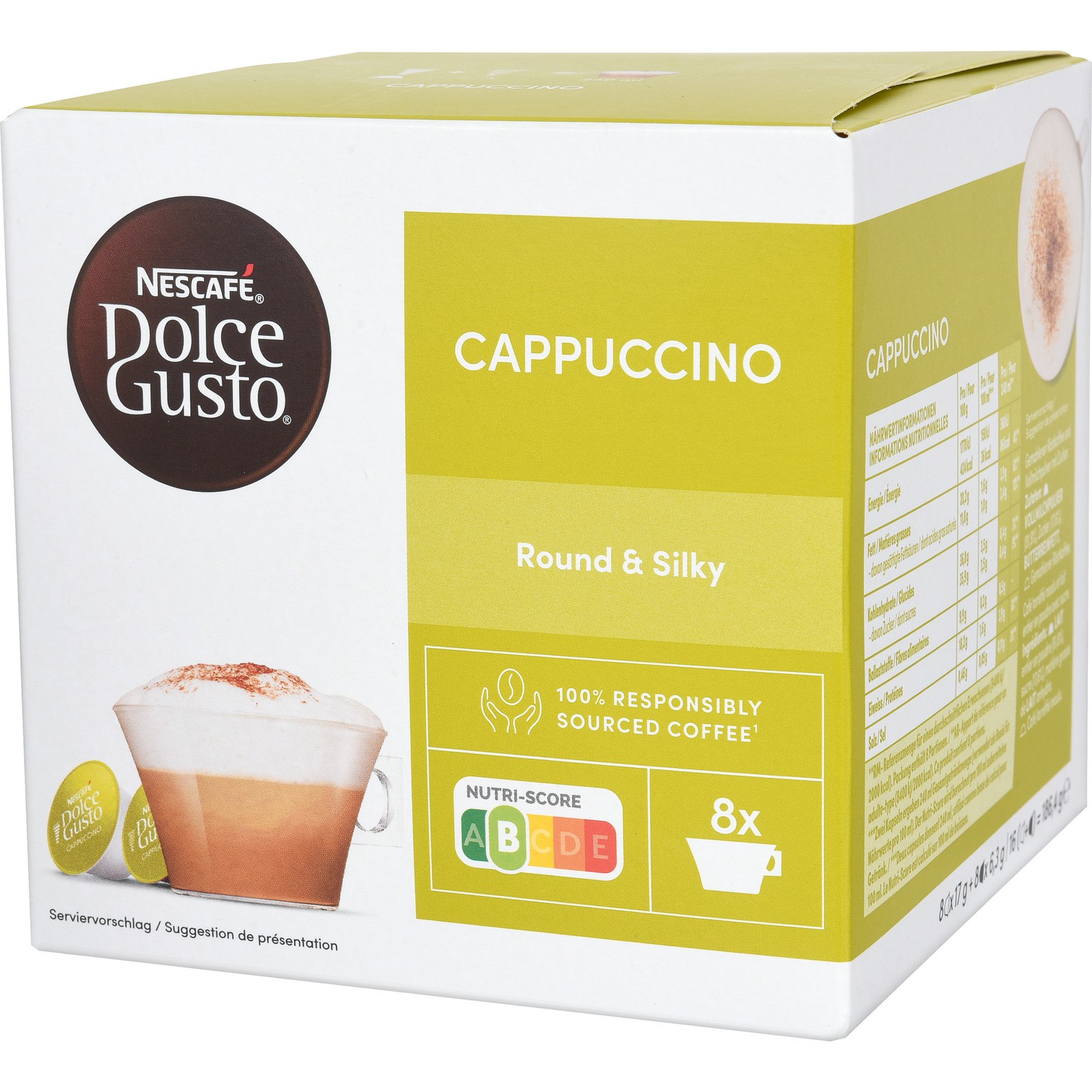Nescafé Dolce Gusto Cafe Cappuccino 16 Kapseln